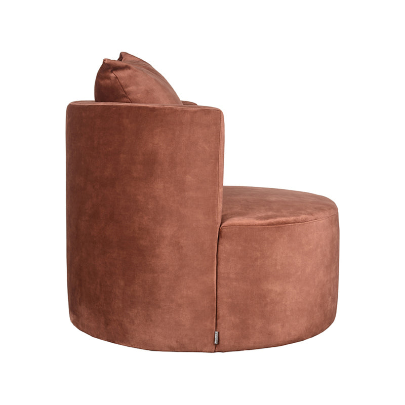 Fauteuil Evy | Rust | Velours