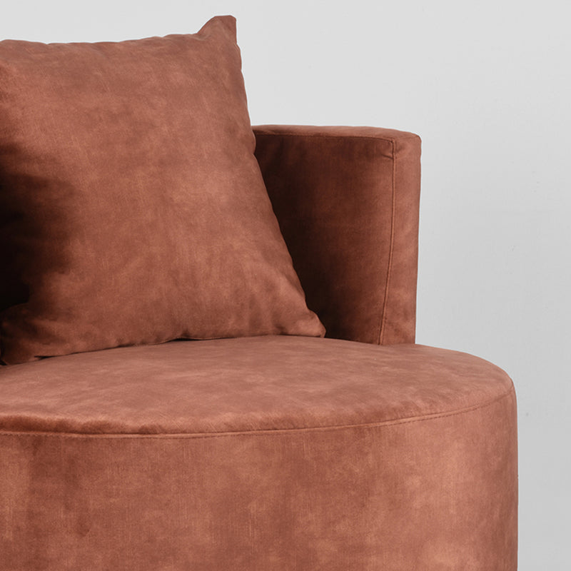 Fauteuil Evy | Rust | Velours