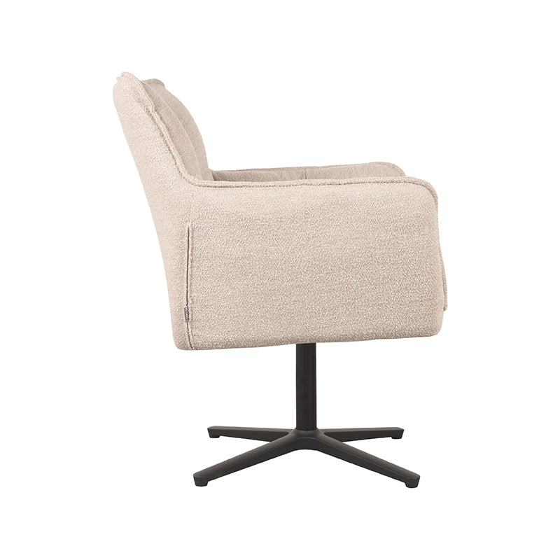 Fauteuil Ian | Naturel | Boucle