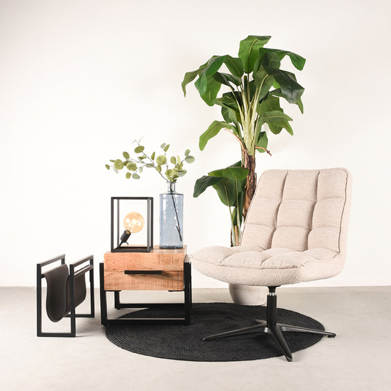 Fauteuil Vince | Naturel | Boucle