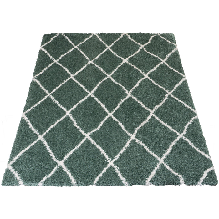 Vloerkleed Jeffie Green 160 x 230 cm