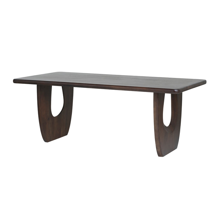 Eettafel Bas | Rechthoek | Mango Brown Walnut