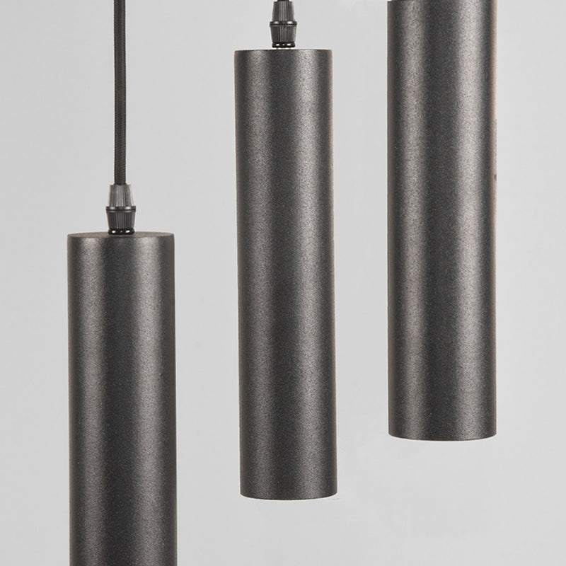 Hanglamp Ferroli | Metaal | Zwart 3 lichts