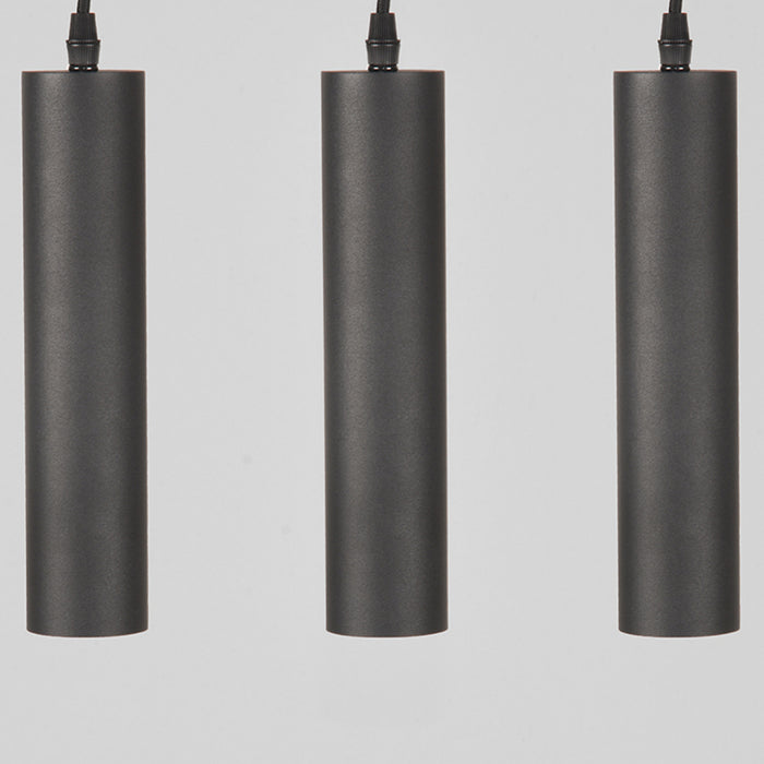 Hanglamp Ferroli | Metaal | Zwart 5 lichts
