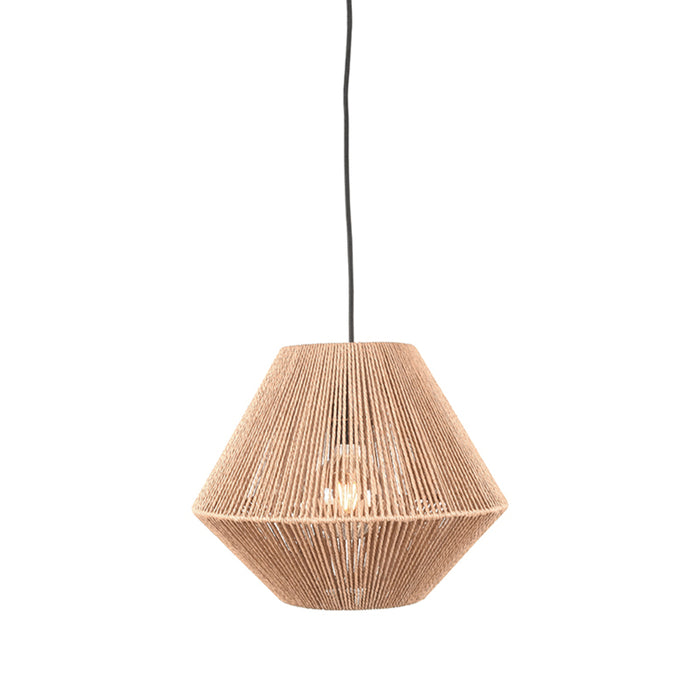 Hanglamp Ibiza | Jute | Naturel 1 Lichts