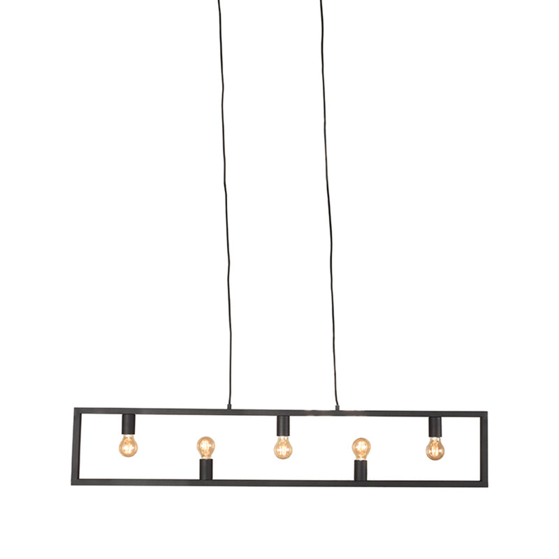 Hanglamp Quadrato | Metaal | Zwart