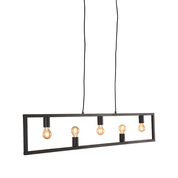 Hanglamp Quadrato | Metaal | Zwart