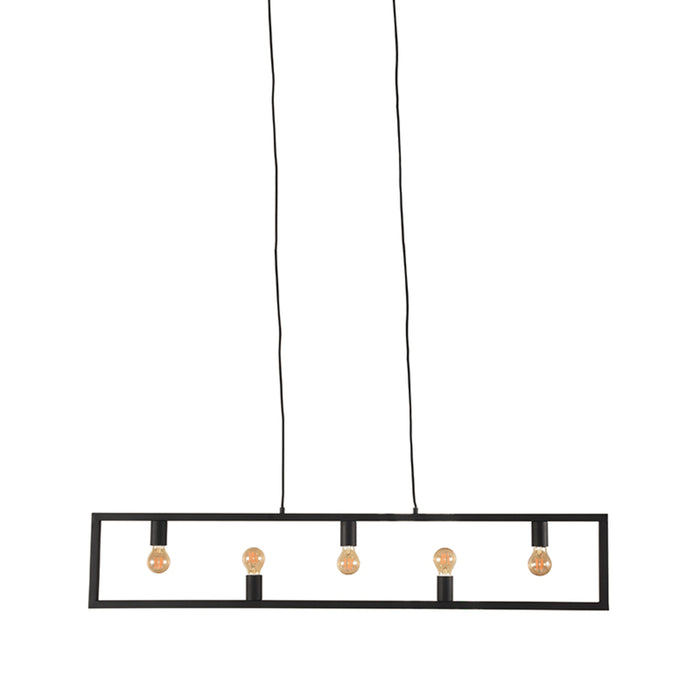 Hanglamp Quadrato | Metaal | Zwart