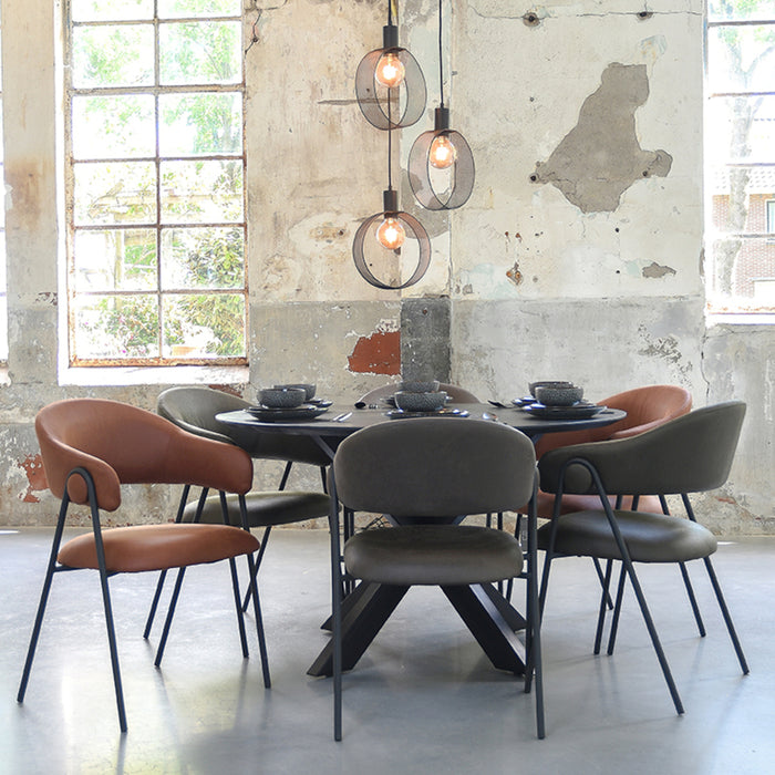 Hanglamp Ronda | Metaal | Zwart