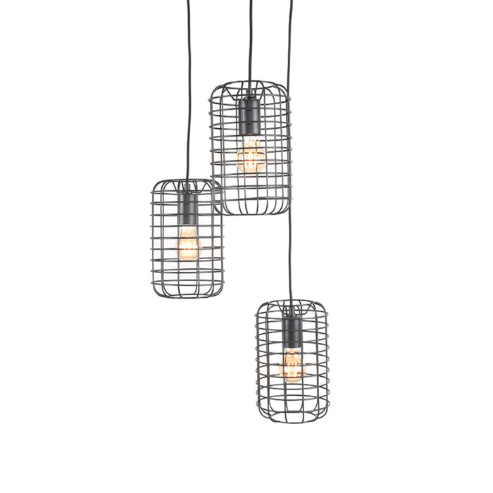 Hanglamp Solido | Metaal | Zwart