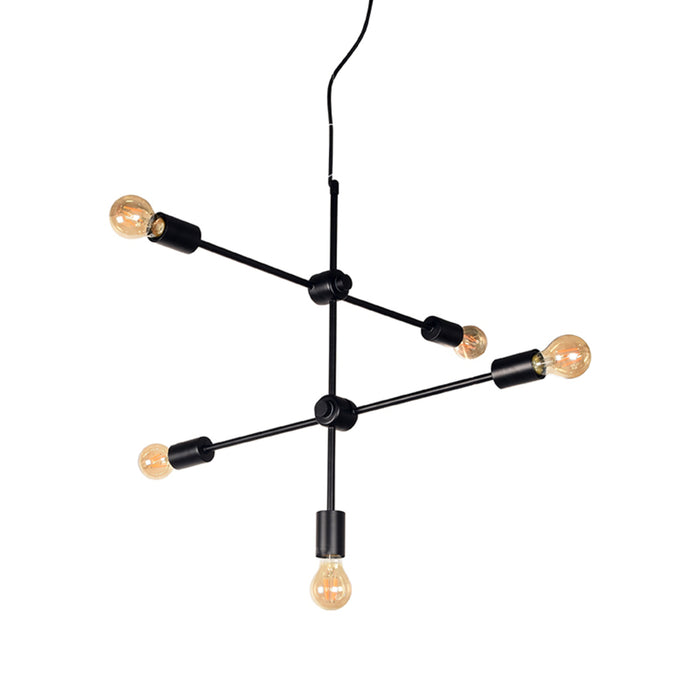 Hanglamp Stilo | Metaal | Zwart