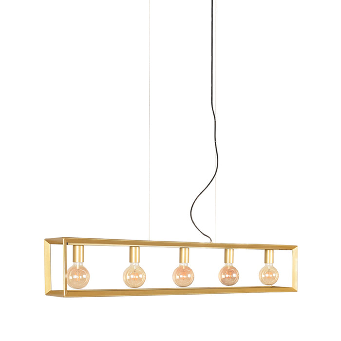 Hanglamp Tetto | Metaal | Antiek goud