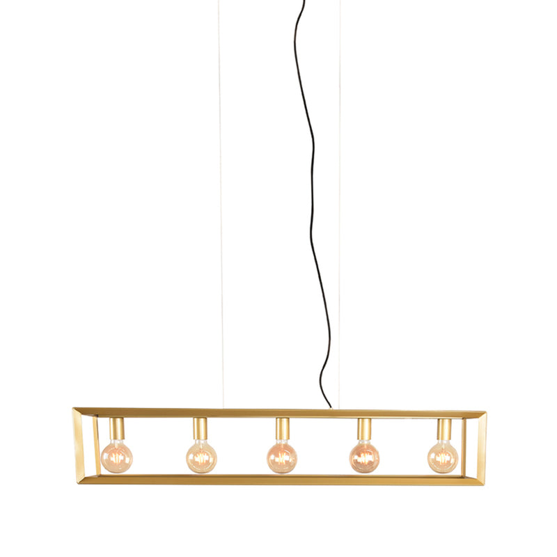 Hanglamp Tetto | Metaal | Antiek goud