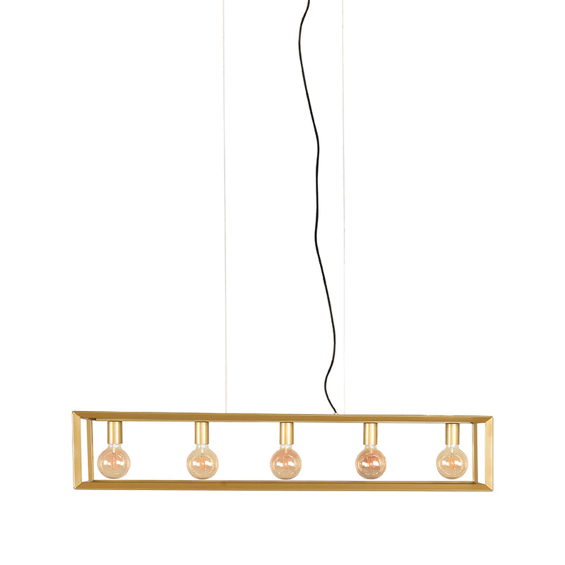 Hanglamp Tetto | Metaal | Antiek goud