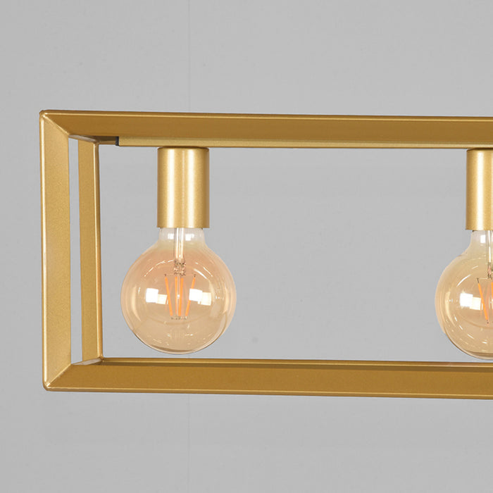 Hanglamp Tetto | Metaal | Antiek goud