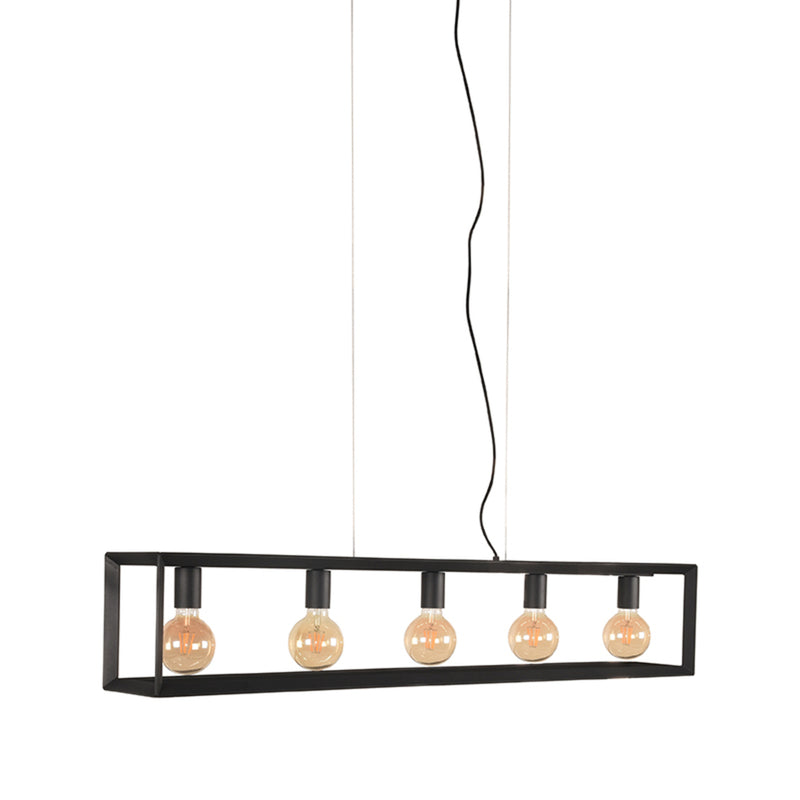 Hanglamp Tetto | Metaal | Zwart