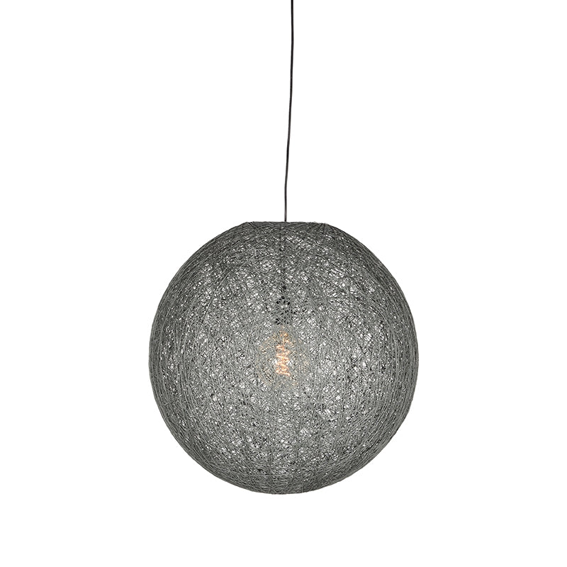 Hanglamp Twist | Vlas | Grijs M