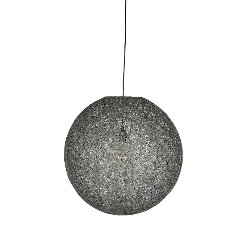 Hanglamp Twist | Vlas | Grijs M