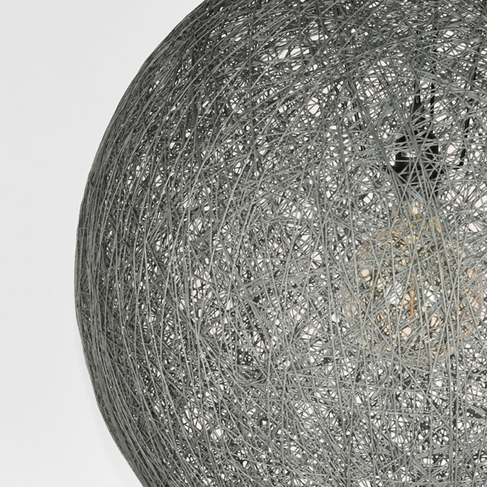 Hanglamp Twist | Vlas | Grijs XL