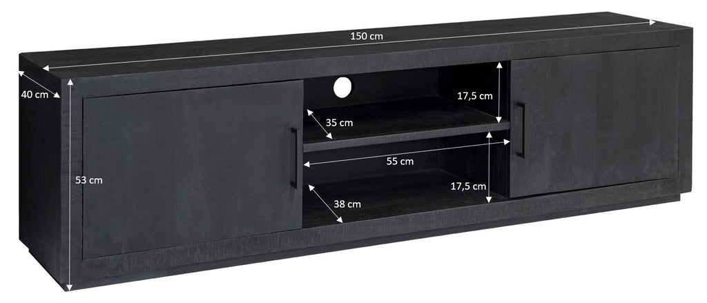 Tv meubel Jaxx | Black | 150cm