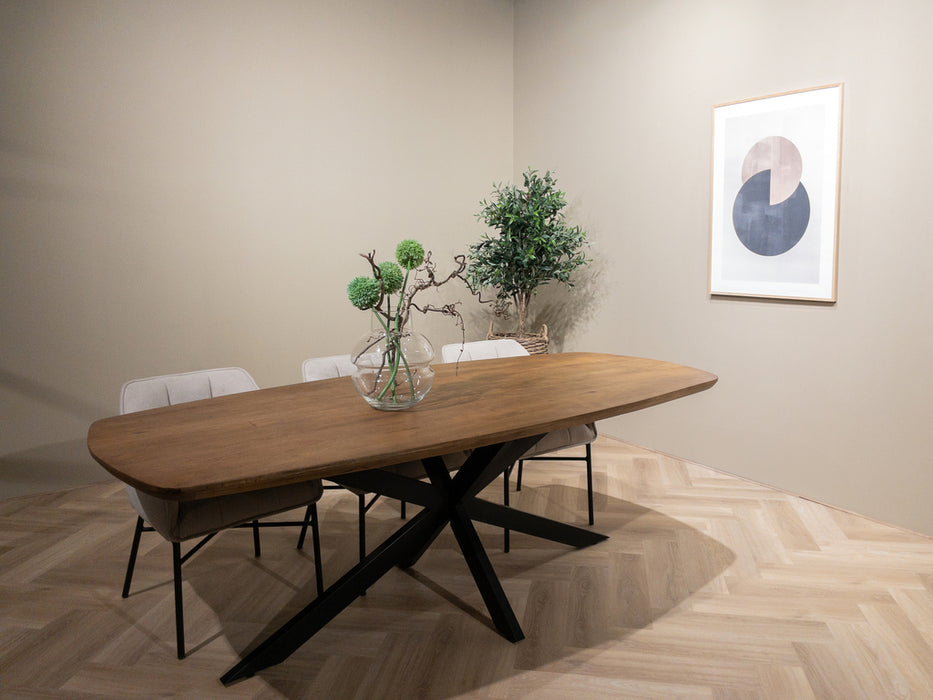 Eettafel Jesper | Deens Ovaal | Mangohout | 180cm