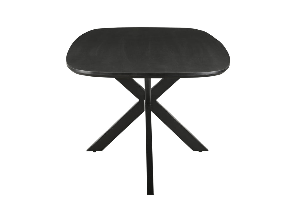 Eettafel Jesper Black | Deens Ovaal | Mangohout | 180cm