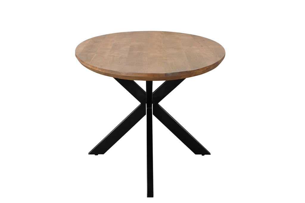 Eettafel Jesper | Mangohout | Ovaal | Matrixpoot | 210cm