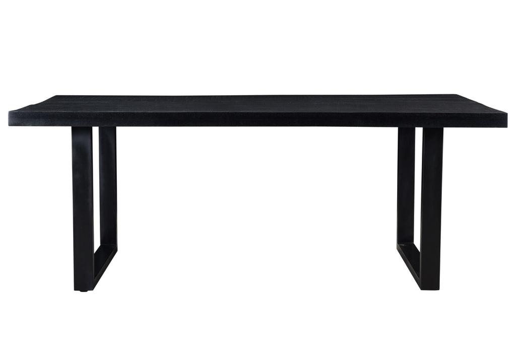 Eettafel Kala Black | Mangohout | Rechthoek