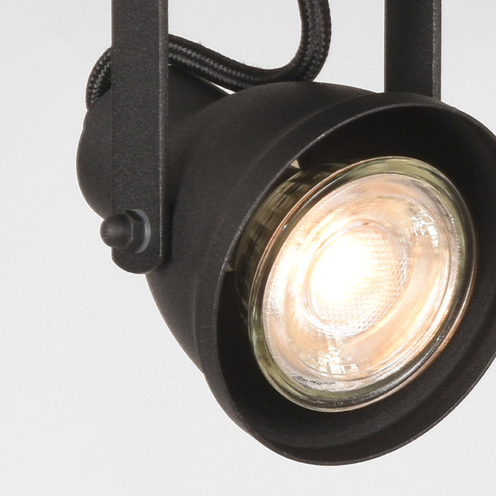 Spot Max | Metaal | led Zwart 2 Lichts