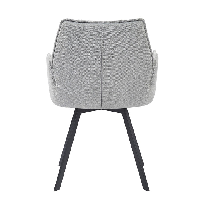 Eetkamerstoel Louise | Draaipoot 180° | Grey