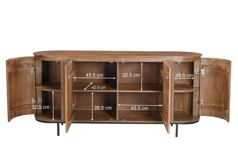 Noor Natural | 180 x 81 cm | 170cm