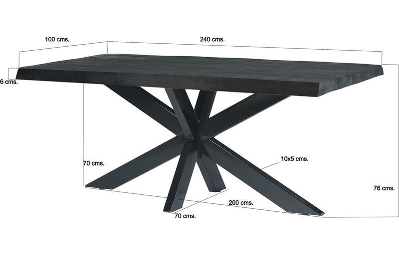 Norris | 240 x 76 cm | Tree Top Spider cm