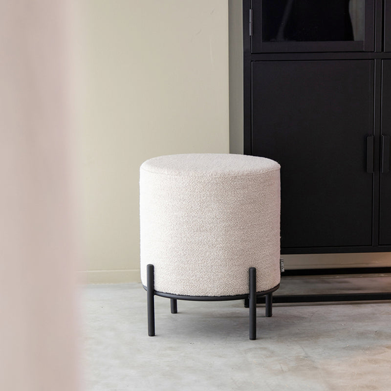Poef Troy | Boucle | Naturel M