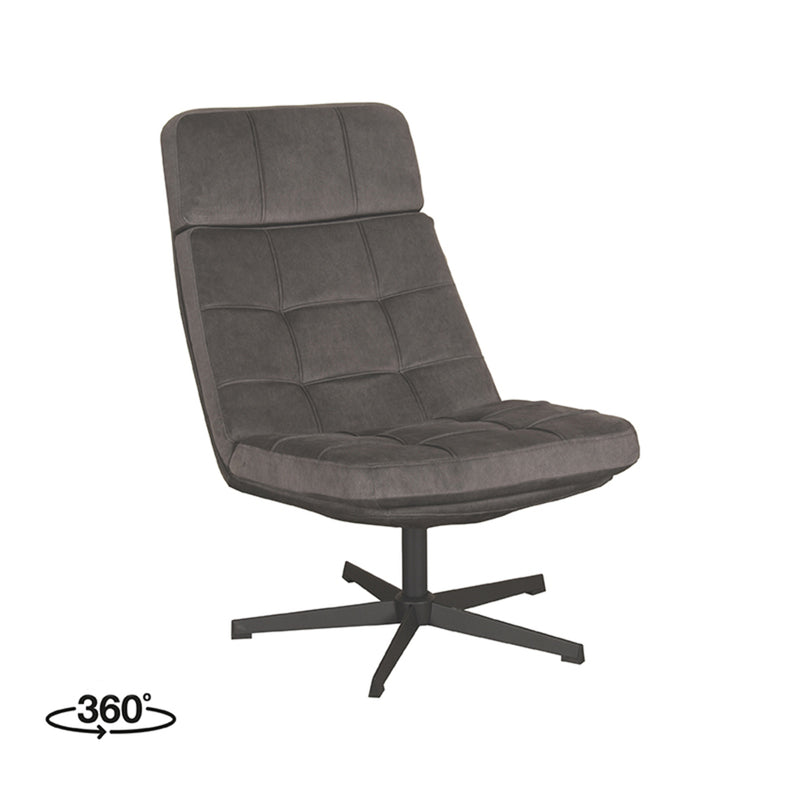 Fauteuil Alvar | Antraciet | Cosmo