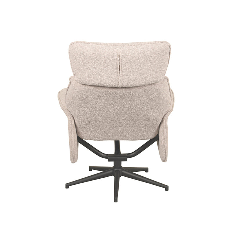 Relaxfauteuil Verdal | Boucle | + Ottomane 77x79x109 cm