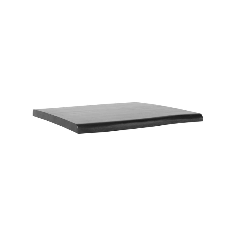Eettafel Tree Edge | Mangohout | Eetkamertafel Tafelblad Zwart 70 cm Tree