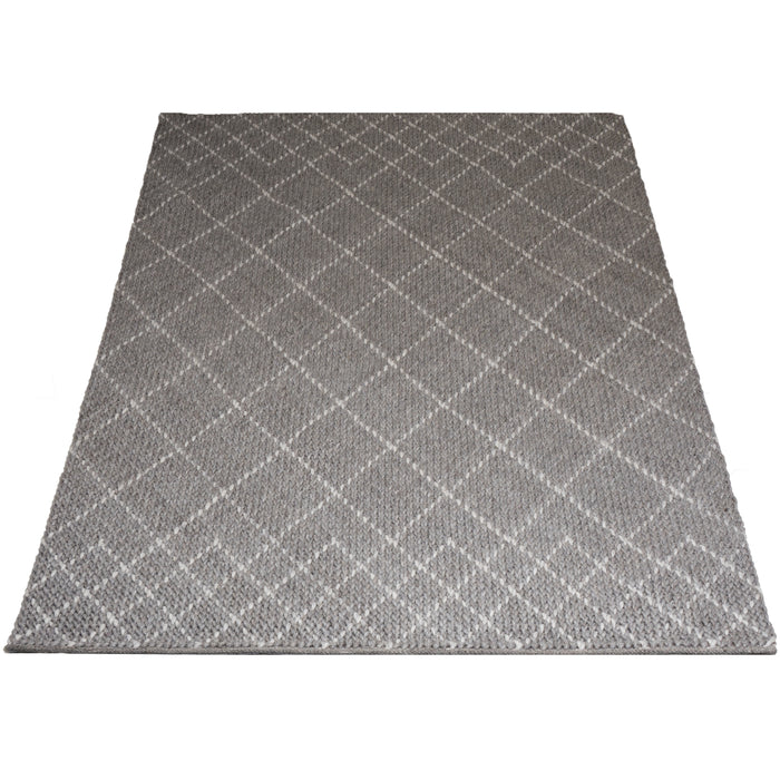 Vloerkleed Tess Grey 160 x 230 cm