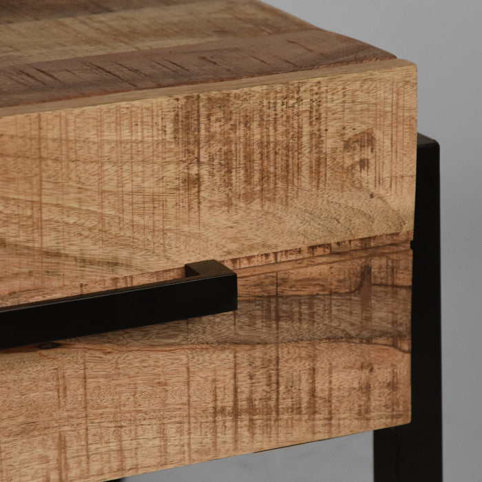 Salontafel Bolivia - Rough - Mangohout - 50 cm