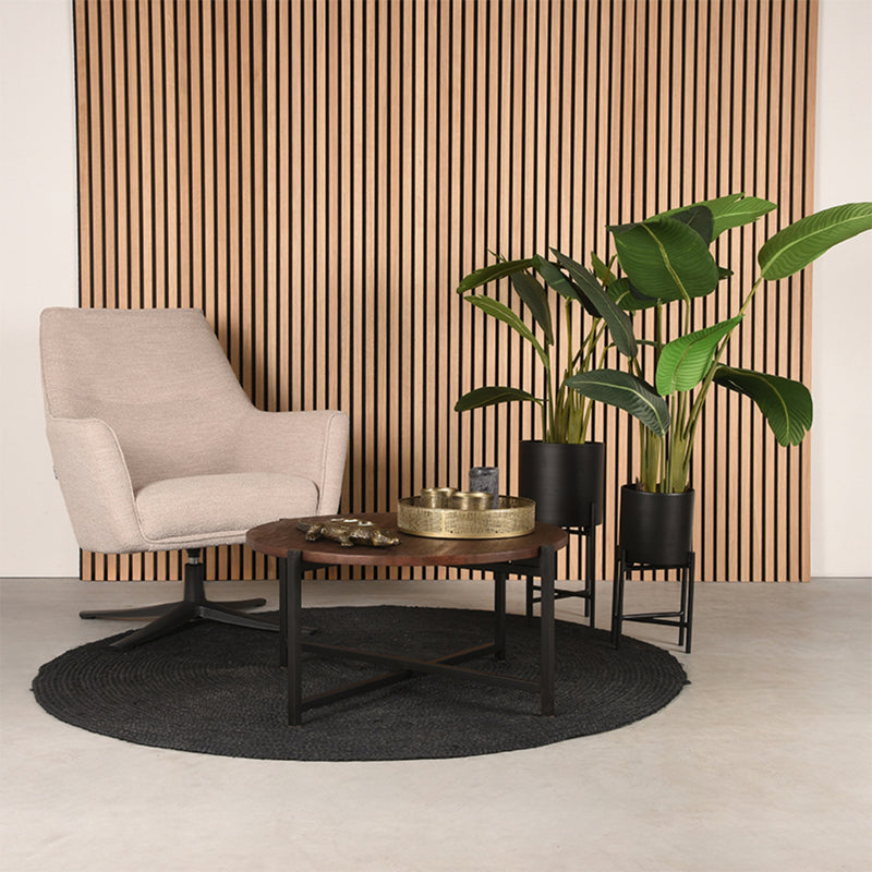 Salontafel Dox - Espresso - Mangohout