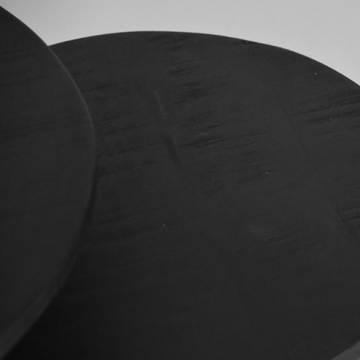 Salontafel Duo - Zwart - Mangohout