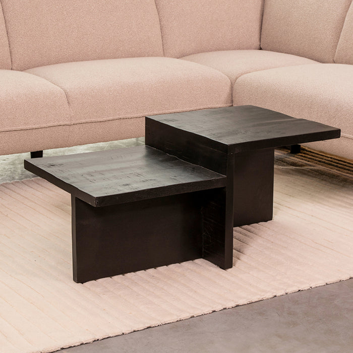 Salontafel Skip - Zwart - Mangohout