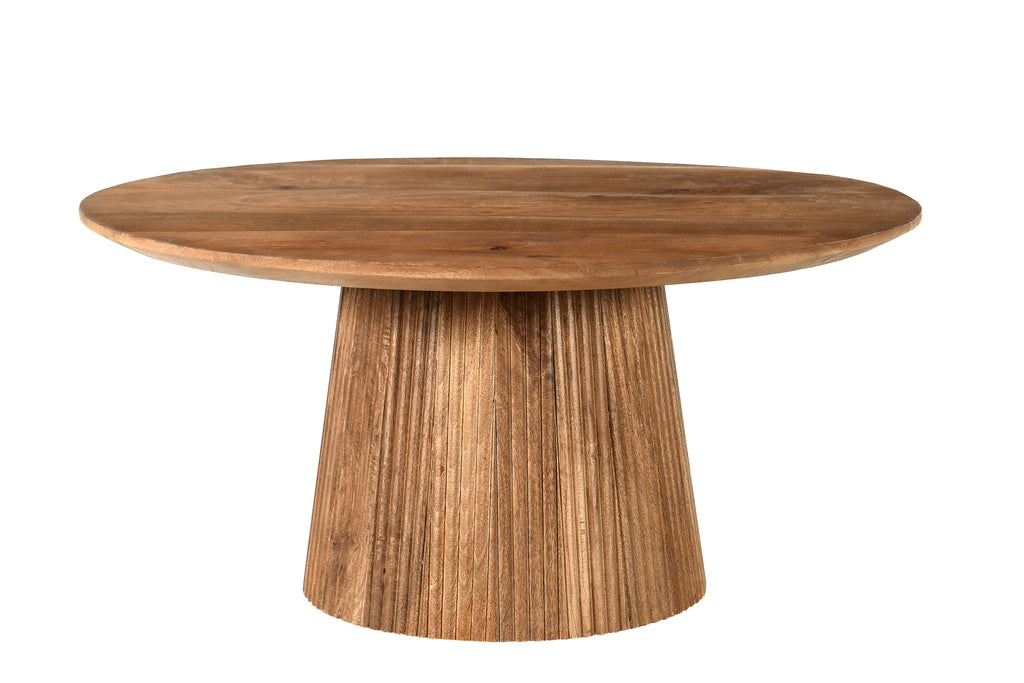 Salontafel Salvator | Rond | Naturel | 80cm