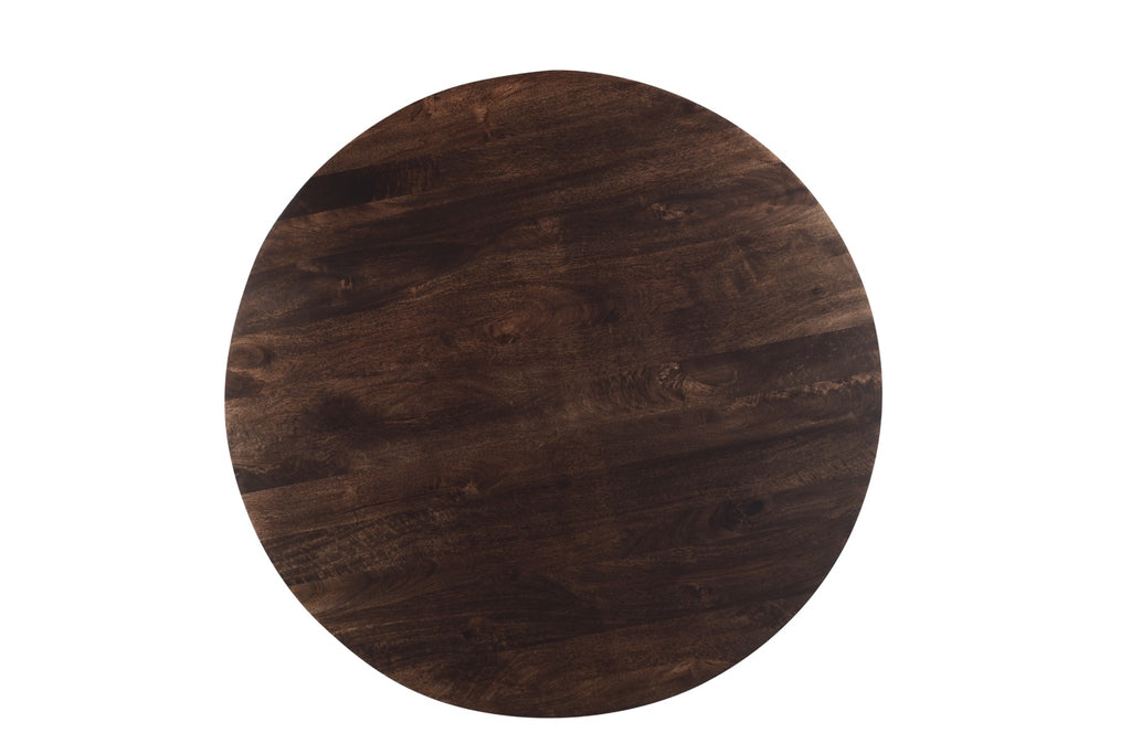 Eettafel Salvator | Rond | Walnut | 130cm