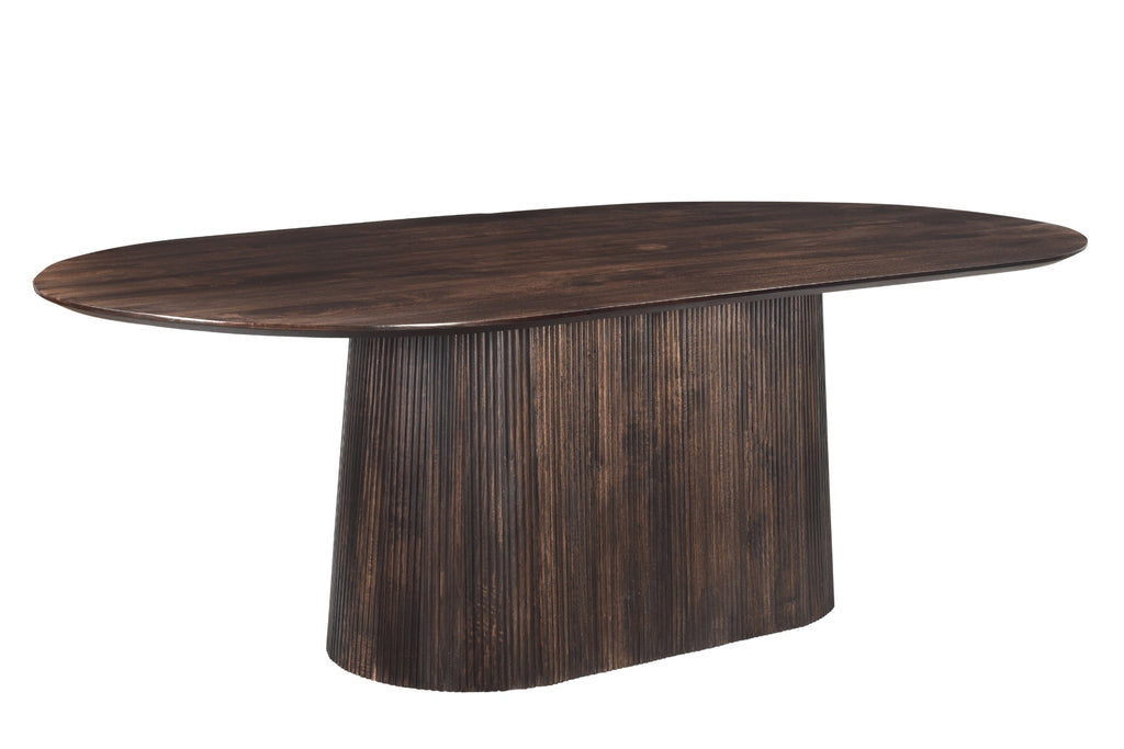 Eettafel Salvator | Ovaal | Walnut | 200cm