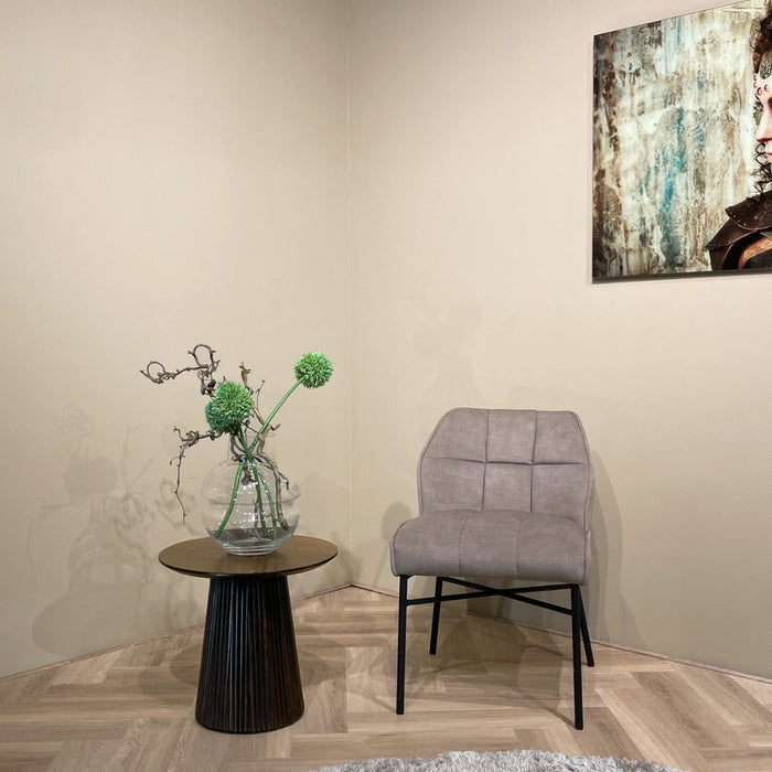 Salontafel Salvator | Rond | Walnut | 50cm