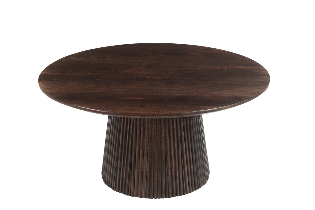 Salontafel Salvator | Rond | Walnut | 80cm