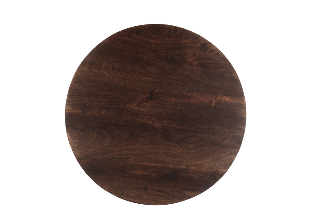 Salontafel Salvator | Rond | Walnut | 80cm