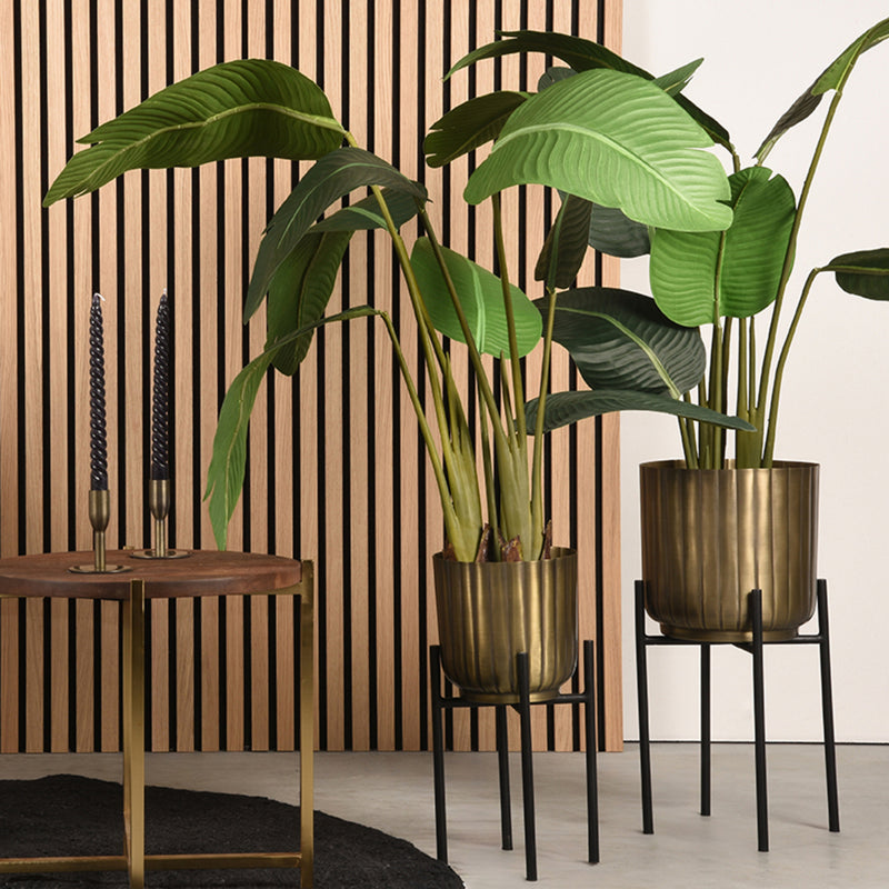 Plantenstandaards | Metaal | Antiek goud