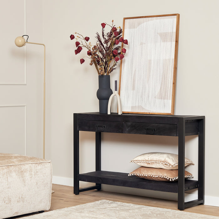 Sidetable Boaz Black | 120 cm