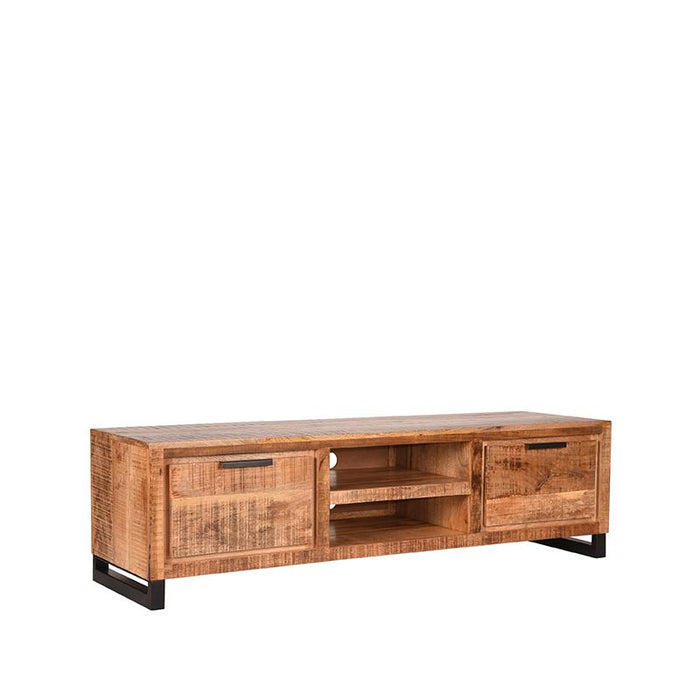 Tv meubel Glasgow | Mangohout | Rough 160 cm